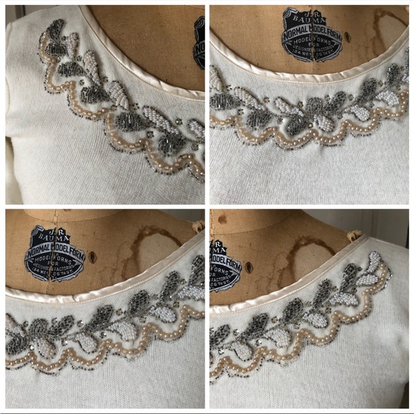 Vintagege 1950s Orlon Sweater - Picture 7 of 8